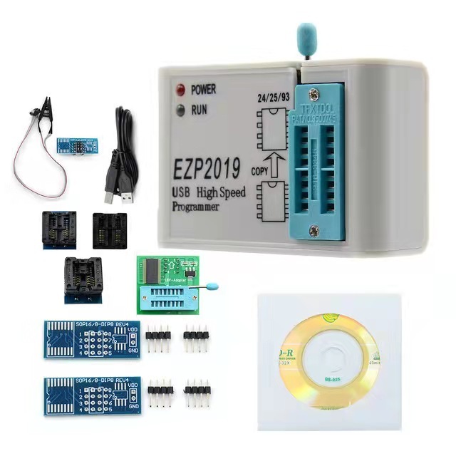 EZP2019 High-Speed SPI FLASH Programmer 24/25/93 Bios 25T80 Burning Offline-Copy