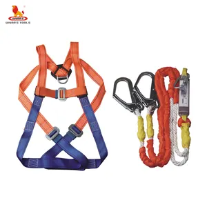 Fall protection equipment Polyester European safety harness belt full body harness