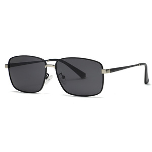 SPOEN Lunettes de soleil polarisées rectangulaires pour hommes UV400 Lunettes de soleil de conduite à monture complète - Product Image 4