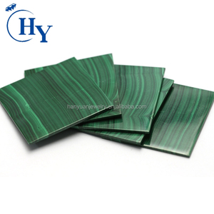 Vendita all'ingrosso di grandi dimensioni 20mm 30mm quadrato naturale <span class=keywords><strong>verde</strong></span> <span class=keywords><strong>Malachite</strong></span> piatto fetta posteriore <span class=keywords><strong>pietra</strong></span> <span class=keywords><strong>Malachite</strong></span> - Product Image 1