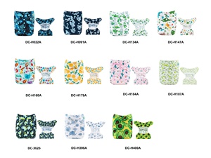 Alvabababy ผ้าอ้อมเด็กซักได้ผ้าอ้อมเด็กใช้ซ้ำได้ผ้าอ้อมเด็กออกแบบแฟชั่น - Product Image 6