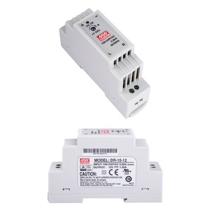 Fuente De Alimentación Original MEAN WELL DR-15-24 De Salida Única Ajustvel 15W 24V Fuente De Alimentación Conmutada De Carril <span class=keywords><strong>DIN</strong></span> Industrial - Product Image 1