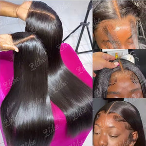 Nguyên Campuchia tóc giả tóc, nguyên Ấn Độ tóc glueless Full HD ren phía trước tóc giả, nguyên liệu Việt Nam tóc lớp biểu bì phù hợp tóc giả tóc con người - Product Image 3