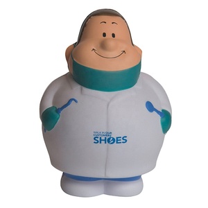 Squishy Stressball Branded Customized Memory Foam Stress <b>Ball</b> Dentist Bert - Product Image 1