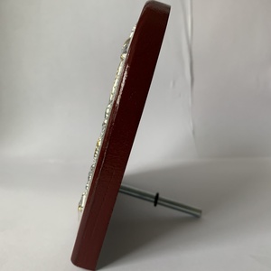Icona in Legno <span class=keywords><strong>di</strong></span> Gesù su Foglio <span class=keywords><strong>di</strong></span> <span class=keywords><strong>Alluminio</strong></span>, Decorazione Ortodossa della Vergine Maria, Utensili per Chiesa, Artigianato Natalizio, Decorazione Pasquale Cattolica 15x17cm - Product Image 6