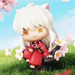 Nueva Caja Sorpresa 100% Auténtica de la Serie Inuyasha Sentado, Adorables Mini Figuras de Anime, Juguetes, Adornos de Escritorio, Edades 14+ - Product Image 2