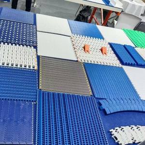 7100 Modulaire Riem Met Tab Voor Kromme Lopende Zijbuigende Transmissiekettingen Hellende Transportband - Product Image 6