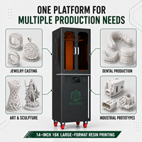Imprimante 3D à résine à grand volume d'impression pour modèles dentaires et production en laboratoire