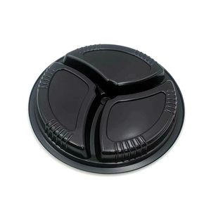 JY-82116 Caja <span class=keywords><strong>de</strong></span> Embalaje Desechable para Sushi al por Mayor, Contenedor <span class=keywords><strong>de</strong></span> Alimentos Negro, Bandeja <span class=keywords><strong>de</strong></span> Plástico para Sushi, Caja para Pastel Mille-feuille - Product Image 4