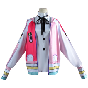 ชุดคอสเพลย์อนิเมะเรื่องฟิล์มเรด ยูตะ สำหรับผู้หญิง ขายส่ง ชุดเดรส แจ็คเก็ต เสื้อคลุม สำหรับงานปาร์ตี้ฮาโลวีน - Product Image 5