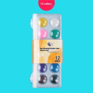 Weizhuang - Juego de Pinturas de Acuarela Sólida para Artistas, 36 Colores, 45 ml, para Dibujar en Lienzo, para la Creatividad y la Imaginación - Product Image 6