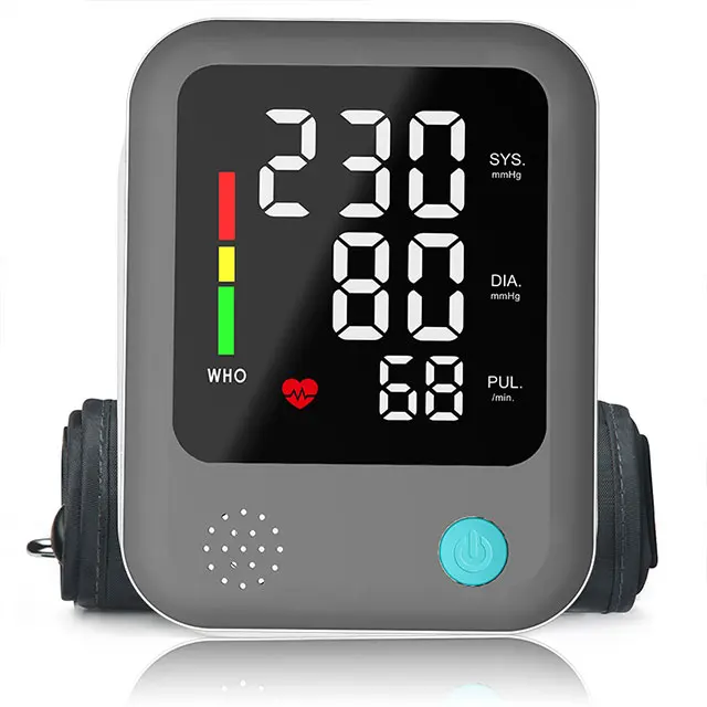 Digital Upper Arm Bp Meter Machine Blood Pressure Monitor Sphygmomanometer With Cuff