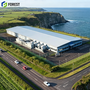 Centre de distribution en structure métallique industrielle, résistant aux tremblements de terre, avec connexion boulonnée, vente en gros - Product Image 1