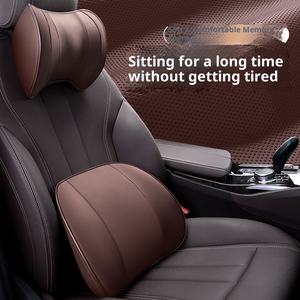 Nueva almohada de coche, almohada de asiento transpirable, almohada de cuello de coche, almohada de cuello de algodón con memoria de alta calidad, almohada de coche, cintura - Product Image 6