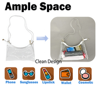 Sac à bandoulière de luxe transparent et coloré pour femme, sac de plage de luxe, sacs de plage pour femme, imperméable, vente en gros