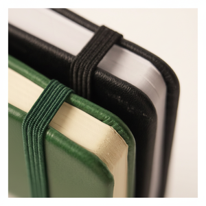 Cuaderno de diario de lámina plateada de cuero pu profesional personalizado cuadernos personalizados cuaderno de cuero pu Borde de lámina dorada - Product Image 1