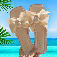 Chaussures décontractées Pantoufles plates pour femmes Plastique PVC Bon marché Prix Style attrayant Sandales légères