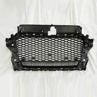 Grille de capot nid d'abeille RS3 avec cadre inférieur pour A3 8V 2013 2014 2015 2016 – Expédition rapide – Amélioration de la calandre avant
