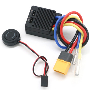 ISDT ESC70 ESC90 WP <span class=keywords><strong>1080</strong></span> 70A 90A étanche <span class=keywords><strong>ESC</strong></span> 2 ~ 3S réglable BEC téléphone contrôle 540/550 moteur brossé pour voiture 1/8 1/10 - Product Image 1