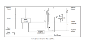 MGA2805S ตัวแปลงไฟ DC-DC 16 ถึง 40 โวลต์ กำลังไฟ 5 วัตต์ - Product Image 4