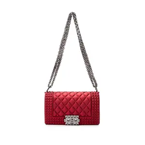 Ynport Bolso cruzado acolchado de moda para mujer, bolso clásico para  mujer, bolso pequeño de cuero para el hombro, bolso de noche