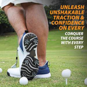 Kit de crampons de golf en métal durable avec clé à torsion rapide pour chaussures de golf, remplacement de crampons pour golfeurs - Product Image 6