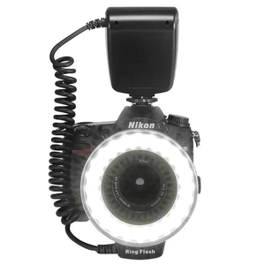 O-FLASH Macro Flash <span class=keywords><strong>LED</strong></span>, Luce <span class=keywords><strong>LED</strong></span> per Fotocamera, Anello Luminoso <span class=keywords><strong>LED</strong></span> per Macro, Luce Video ad Anello <span class=keywords><strong>LED</strong></span> per Nikon Canon Pentax Olympus <span class=keywords><strong>Panasonic</strong></span> - Product Image 1