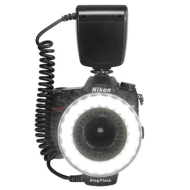 O-FLASH Macro Flash LED Light Camera LED Macro Ring Flash Light LED Ring Video Light for Nikon Canon Pentax Olympus Panasonic