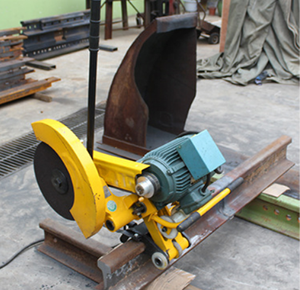 कारखाने की आपूर्ति DQG रेलवे इलेक्ट्रिक रेल काटने के लिए मशीन को देखा - Product Image 6