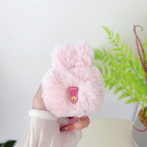 Nueva funda de auriculares de conejo de peluche <span class=keywords><strong>Applin</strong></span> a la moda para AirPods 1/2 Pro 2, funda protectora de felpa suave y esponjosa con carga inalámbrica - Product Image 6