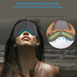 Antifaz de Algodón para Dormir, MOQ a Partir de 100 Unidades, 100% Bloqueo de Luz, Diseño de Cero Presión para Dormir de Lado - Product Image 4