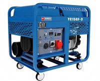 Générateur diesel silencieux 15 kW, groupe électrogène portable 20 kW max, double cylindre, refroidissement par air, démarrage électrique, usage industriel