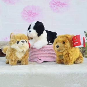 Pequeño Peluche de Perro Pastor, Marioneta de Perro Amarillo, Adorno de Shar Pei, Decoración del Hogar, Regalo Navideño - Product Image 6