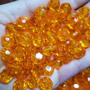 Multi colori 500 g/borsa 4MM-20MM di plastica trasparente trasparente trasparente perline di cristallo acrilico perline per fai da te - Product Image 2