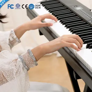 Teclados 88 Phím Đàn Piano Midi Bàn Phím Kỹ Thuật Số Đàn Piano Người Mới Bắt Đầu Nhạc Cụ Tổng Hợp Với Cảm Ứng Nhạy Cảm Cho Người Mới Bắt Đầu