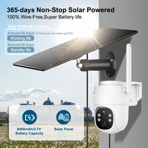 Caméra <span class=keywords><strong>de</strong></span> sécurité solaire 4G PTZ 360° <span class=keywords><strong>avec</strong></span> détection <span class=keywords><strong>de</strong></span> <span class=keywords><strong>mouvement</strong></span> vidéo personnalisable, suivi automatique et détection humanoï<span class=keywords><strong>de</strong></span> IA - Product Image 5