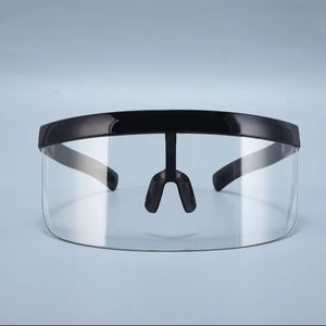 अनुकूलित फैशन एक टुकड़ा अधिक आकार खेल गॉगल विंडप्रूफ धूल-प्रूफ फोमिंग गोल्स - Product Image 1