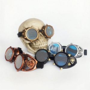 Gafas de Sol Góticas Steampunk Vintage Unisex con Logotipo Personalizado al por Mayor, Gafas Punk con Engranajes, Gafas de Sol para Cosplay y Fiestas - Product Image 2
