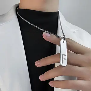 Initial Letter Pendant A-Z Women's Custom Wholesale Water Proof Non Tanish Stainless Steel Woman Fashion Jewelry Necklaces 2024