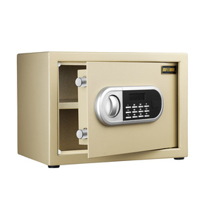 Mini Electronic Code Metal Steel Box Safe Hotel Gun Cash Password Black