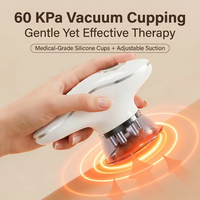 Appareil de massage à ventouses à pression négative à 9 niveaux avec chauffage par lumière rouge pour le remodelage corporel et le drainage lymphatique