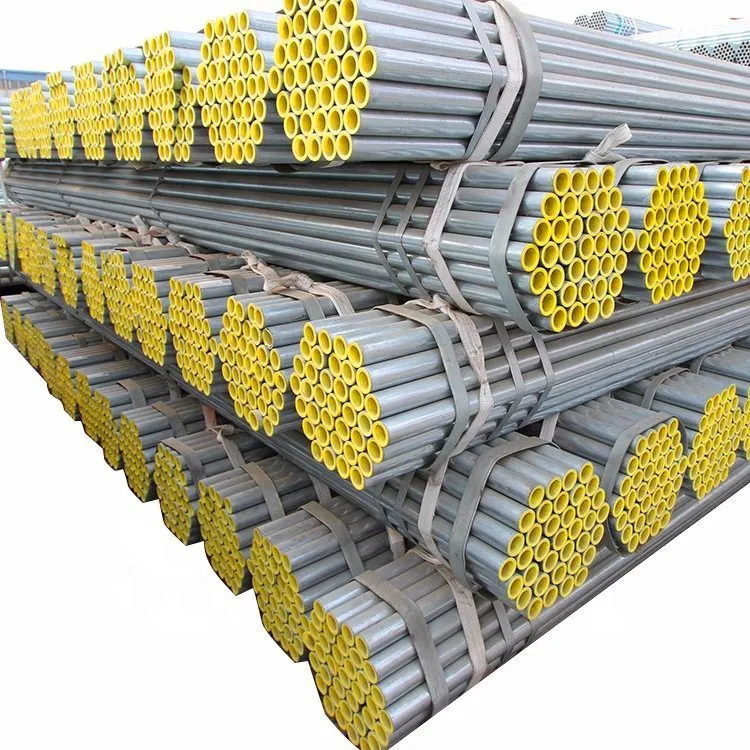 Chinese Supplier Hot Dipped Standard Size Bs 1387 Galvanized Carbon Iron Steel Seamless Round Gi fire pipe Price For Sale