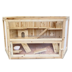 SDHC001 <span class=keywords><strong>Cage</strong></span> à <span class=keywords><strong>hamster</strong></span> en bois maison de <span class=keywords><strong>hamster</strong></span> personnalisée en bois casa para perro - Product Image 1