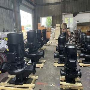 Bomba de Aguas Residuales en Línea de Alta Eficiencia, Bomba de Agua Centrífuga, Bombas de Refuerzo para Tuberías, para Uso Industrial y Municipal - Product Image 3