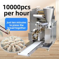 Machine à raviolis automatique professionnelle, imitation artisanale |   Machine à Gyoza et Samosa de Grande Capacité en Acier Inoxydable de Qualité Alimentaire