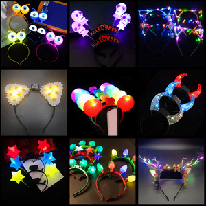 Sprankelende Starlight Kitten Oor Led Hoofdband Festival Feest Kleurrijke Kattenvormige Hoofdband Gemaakt Van Plastic - Product Image 5