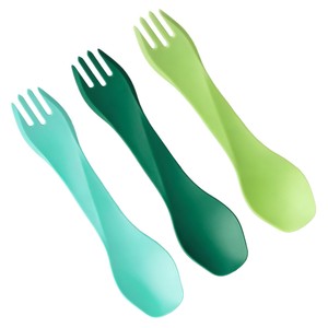 Fourchettes d'alimentation en silicone pour bébé, cuillère souple pour repas d'enfants, vaisselle de couleur unie, 0-12 mois - Product Image 3