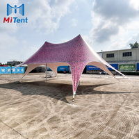 Tente publicitaire Mitent personnalisée avec impression, imperméable, à structure en acier, pour événements et camping