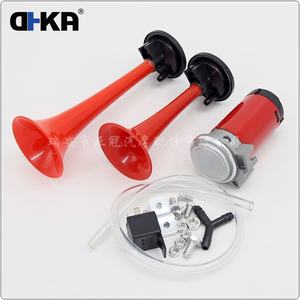 <span class=keywords><strong>Klaxon</strong></span> de voiture miniature en plastique rouge DHKA, style populaire, 12V 130dB, certifié CE, pour moto, bus, bateau, relais de <span class=keywords><strong>klaxon</strong></span> AS042 - Product Image 2