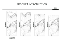 Panneaux muraux 3D modernes en PVC autocollants 122*244cm, imperméables, ignifuges, insonorisants, panneaux décoratifs d'intérieur pour